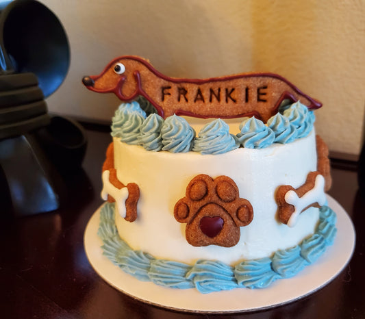 Dachshund cake