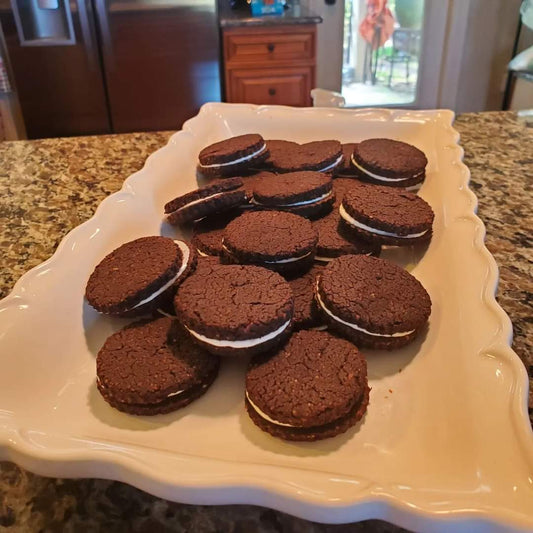 Carob sandwich treats