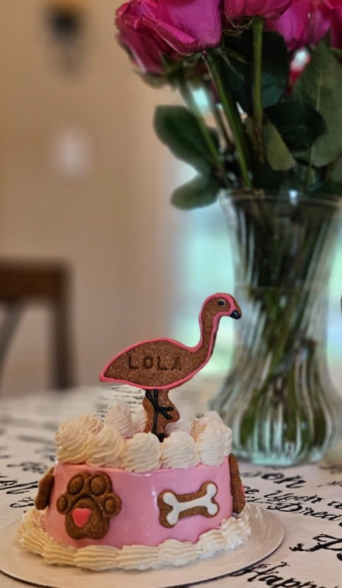 Flamingo cake